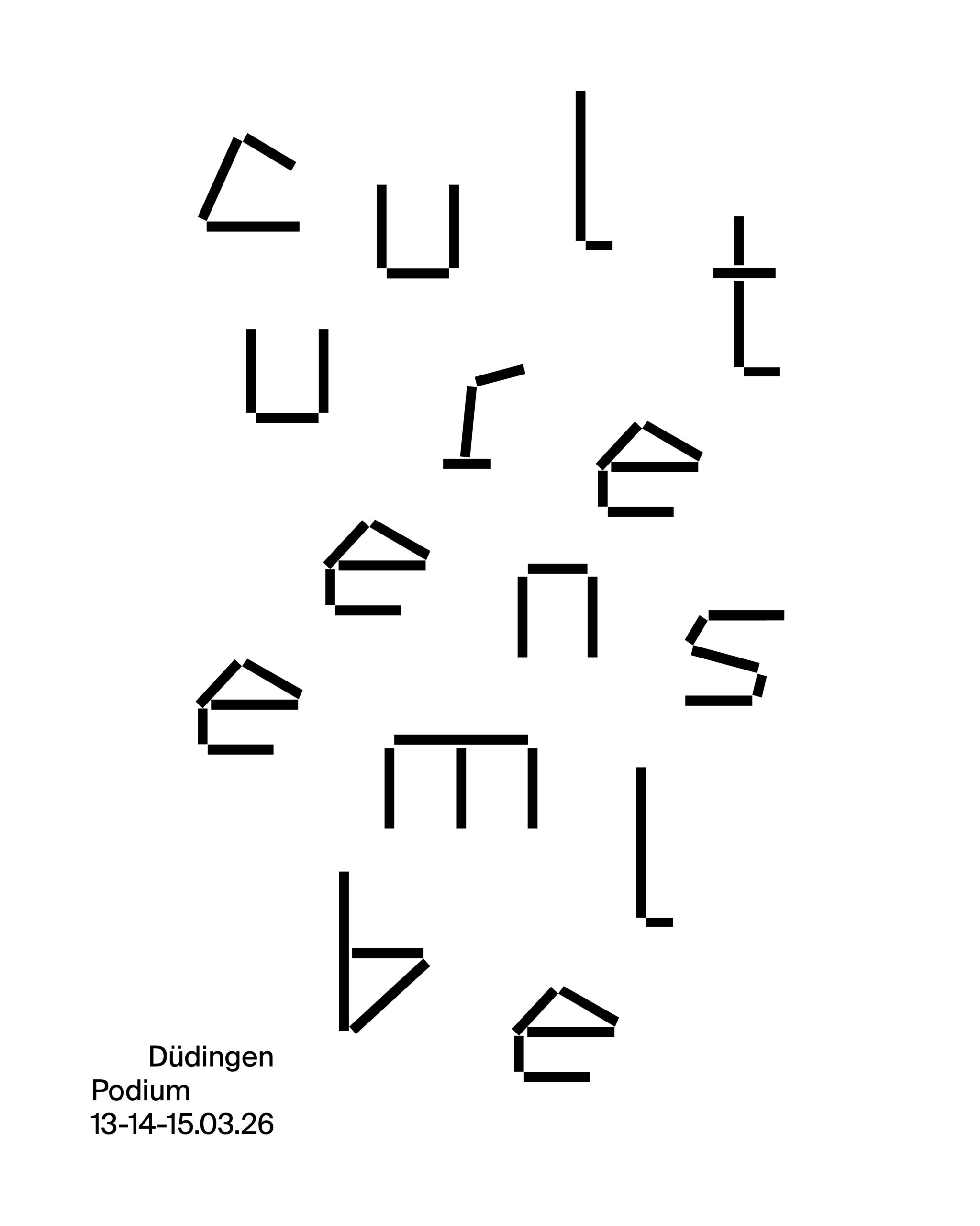 Culture ensemble - Podium, Düdingen